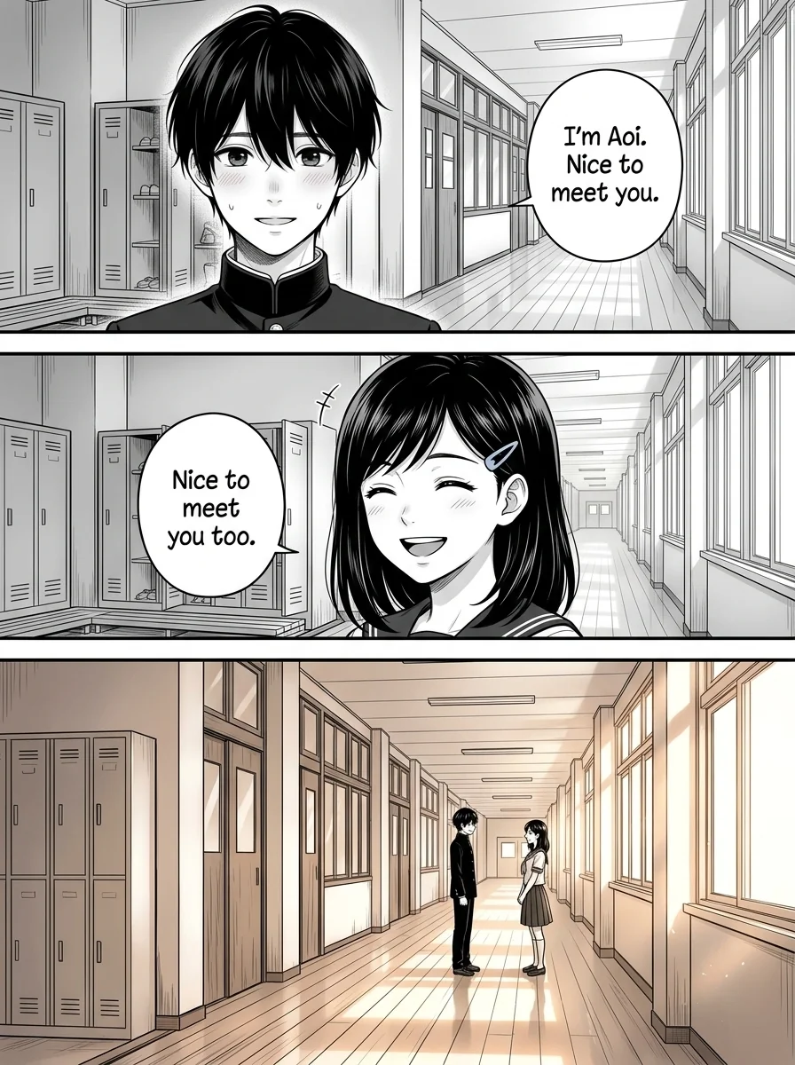 五年後 — Five Years Later Chapter 2 Page 3 - AI Generated Manga
