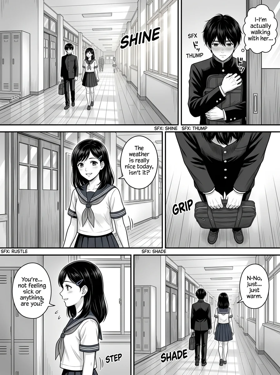 五年後 — Five Years Later Chapter 2 Page 4 - AI Generated Manga