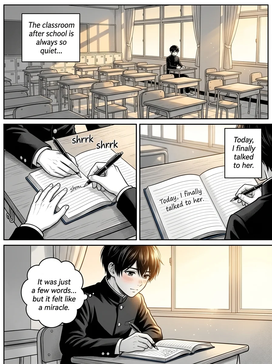 五年後 — Five Years Later Chapter 2 Page 7 - AI Generated Manga