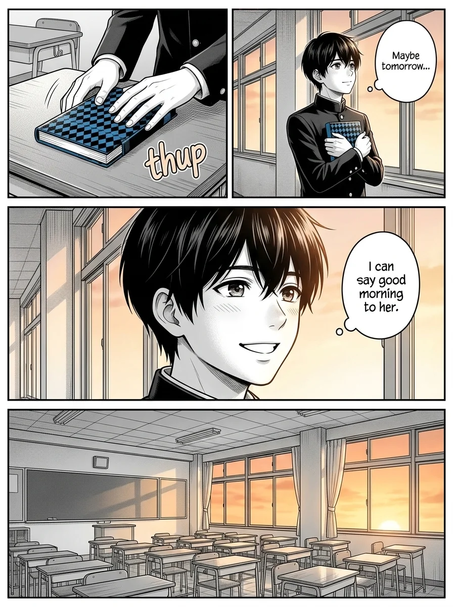 五年後 — Five Years Later Chapter 2 Page 8 - AI Generated Manga