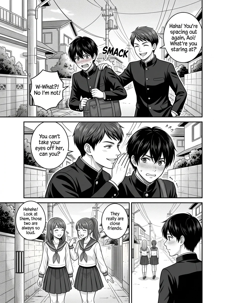 五年後 — Five Years Later Chapter 3 Page 10 - AI Generated Manga