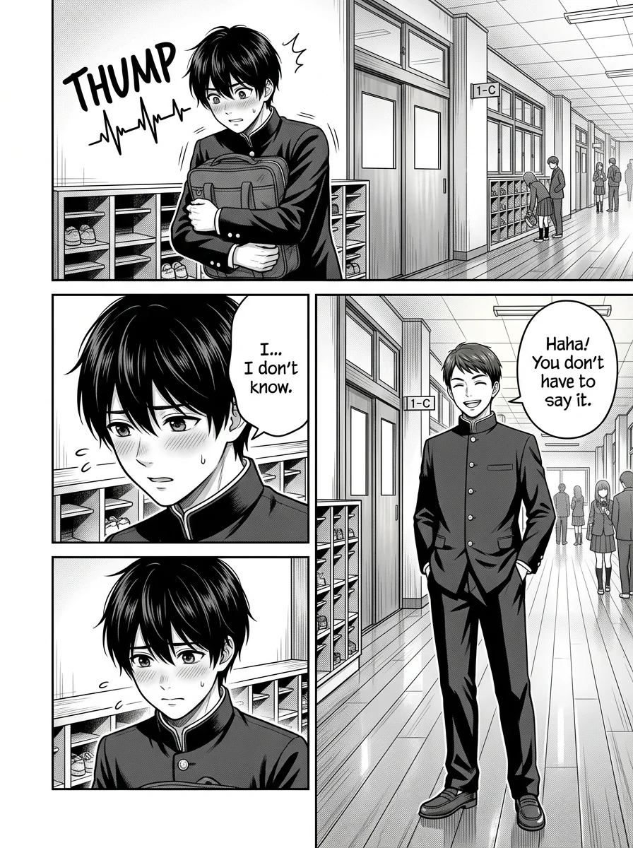五年後 — Five Years Later Chapter 3 Page 4 - AI Generated Manga