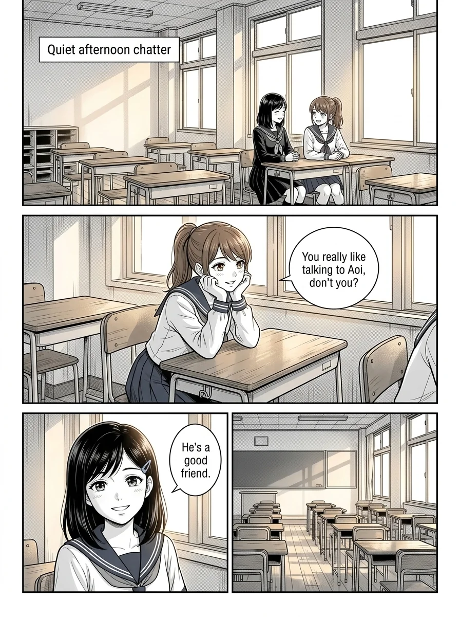 五年後 — Five Years Later Chapter 3 Page 6 - AI Generated Manga