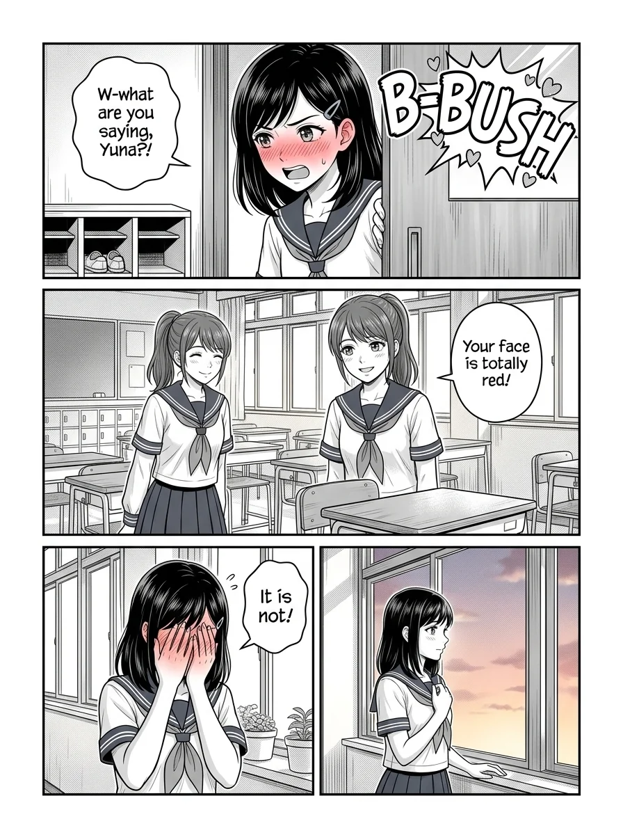 五年後 — Five Years Later Chapter 3 Page 8 - AI Generated Manga