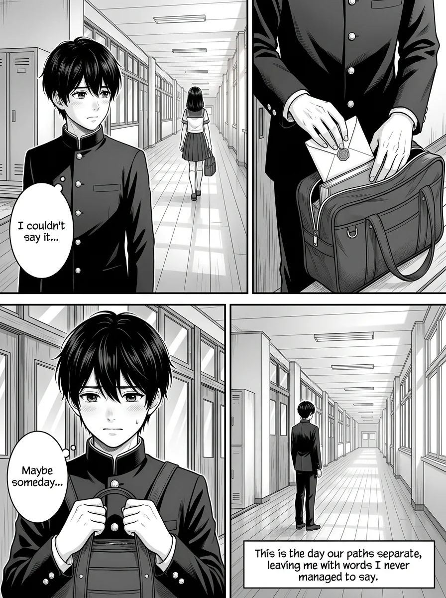 五年後 — Five Years Later Chapter 4 Page 11 - AI Generated Manga
