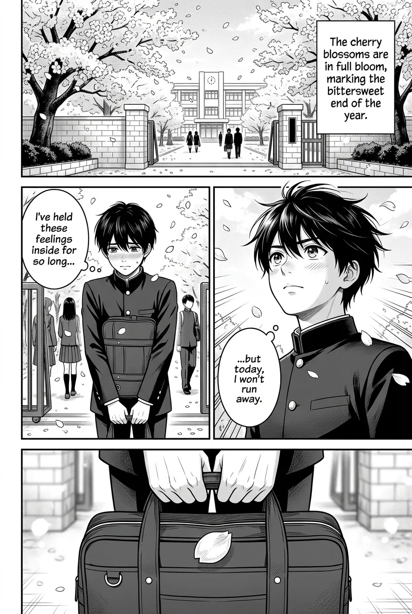 五年後 — Five Years Later Chapter 4 Page 2 - AI Generated Manga