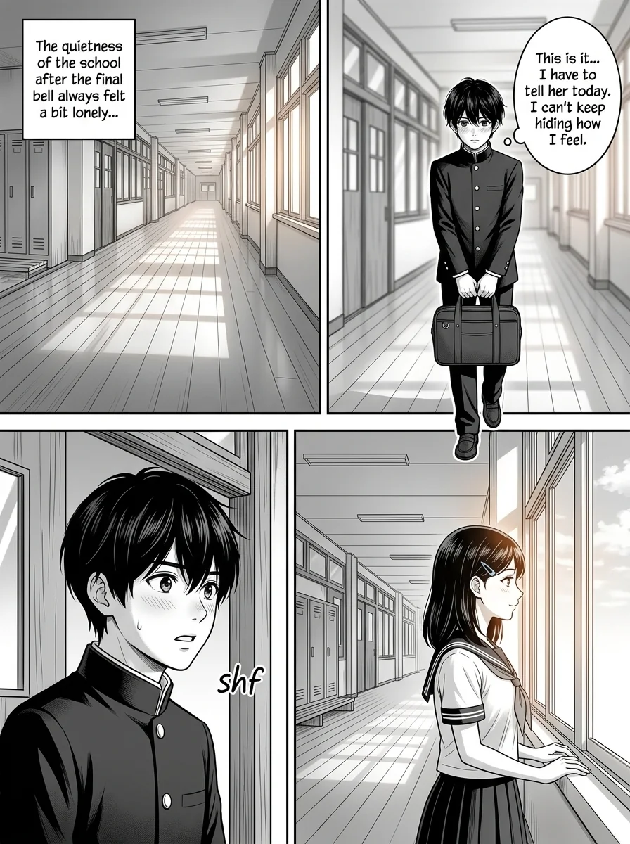 五年後 — Five Years Later Chapter 4 Page 3 - AI Generated Manga