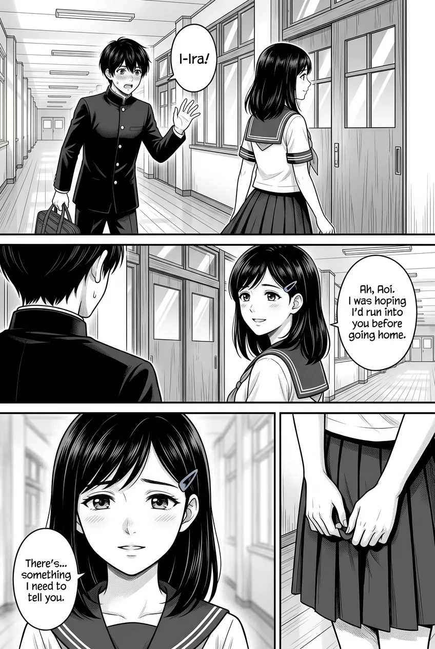 五年後 — Five Years Later Chapter 4 Page 4 - AI Generated Manga