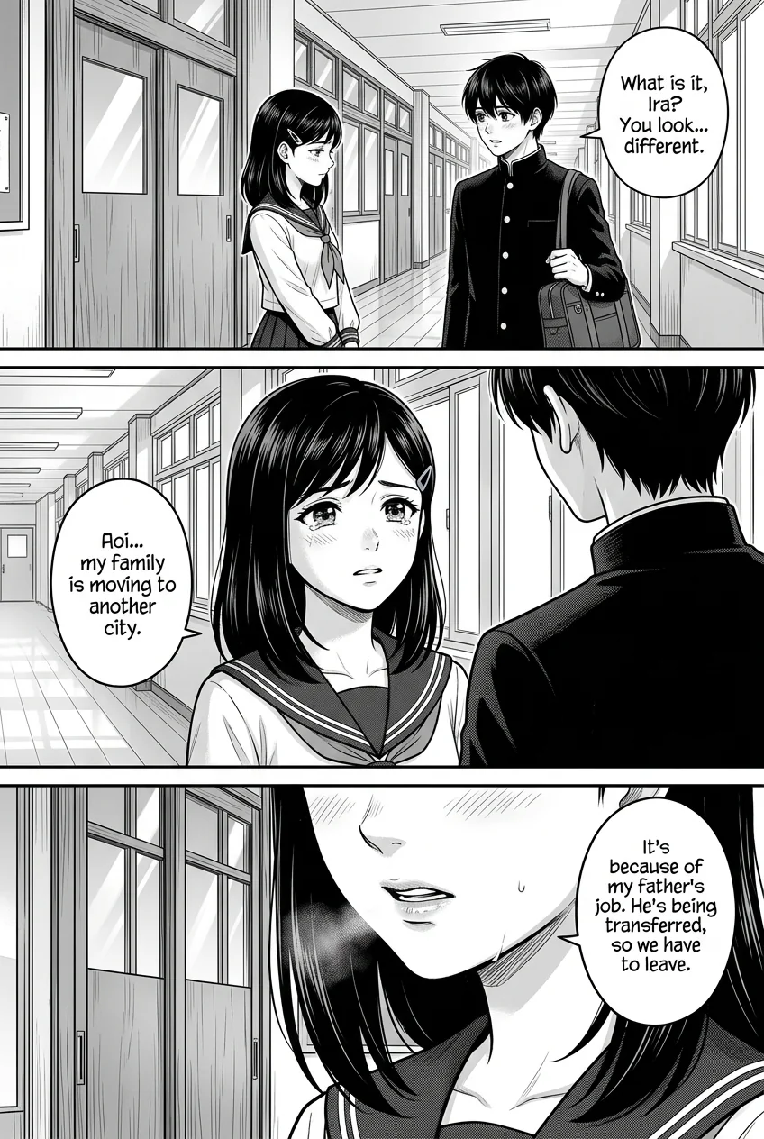 五年後 — Five Years Later Chapter 4 Page 5 - AI Generated Manga