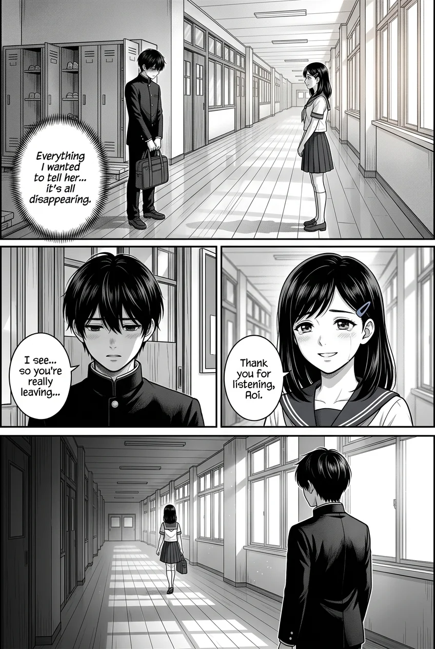 五年後 — Five Years Later Chapter 4 Page 7 - AI Generated Manga