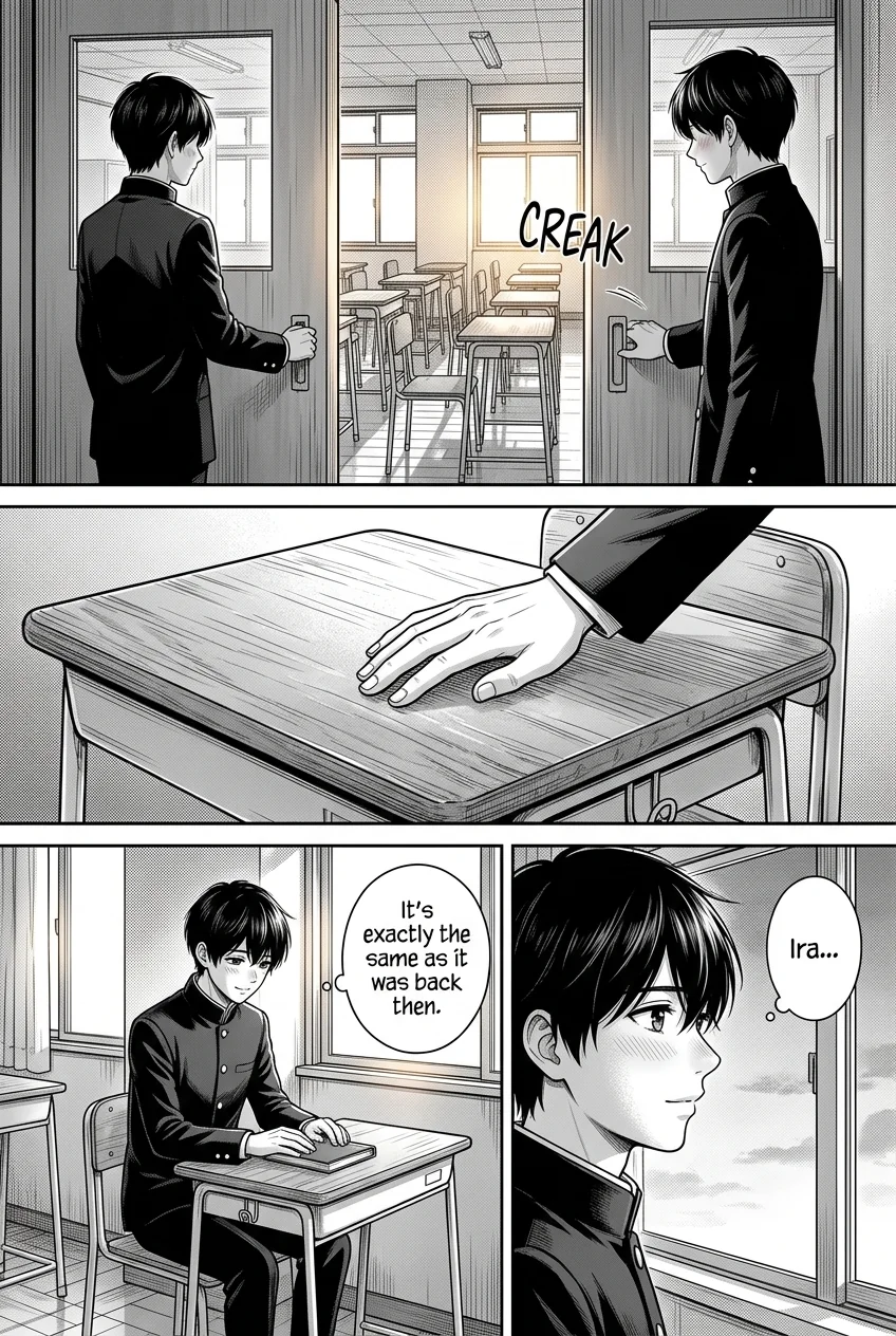 五年後 — Five Years Later Chapter 5 Page 2 - AI Generated Manga