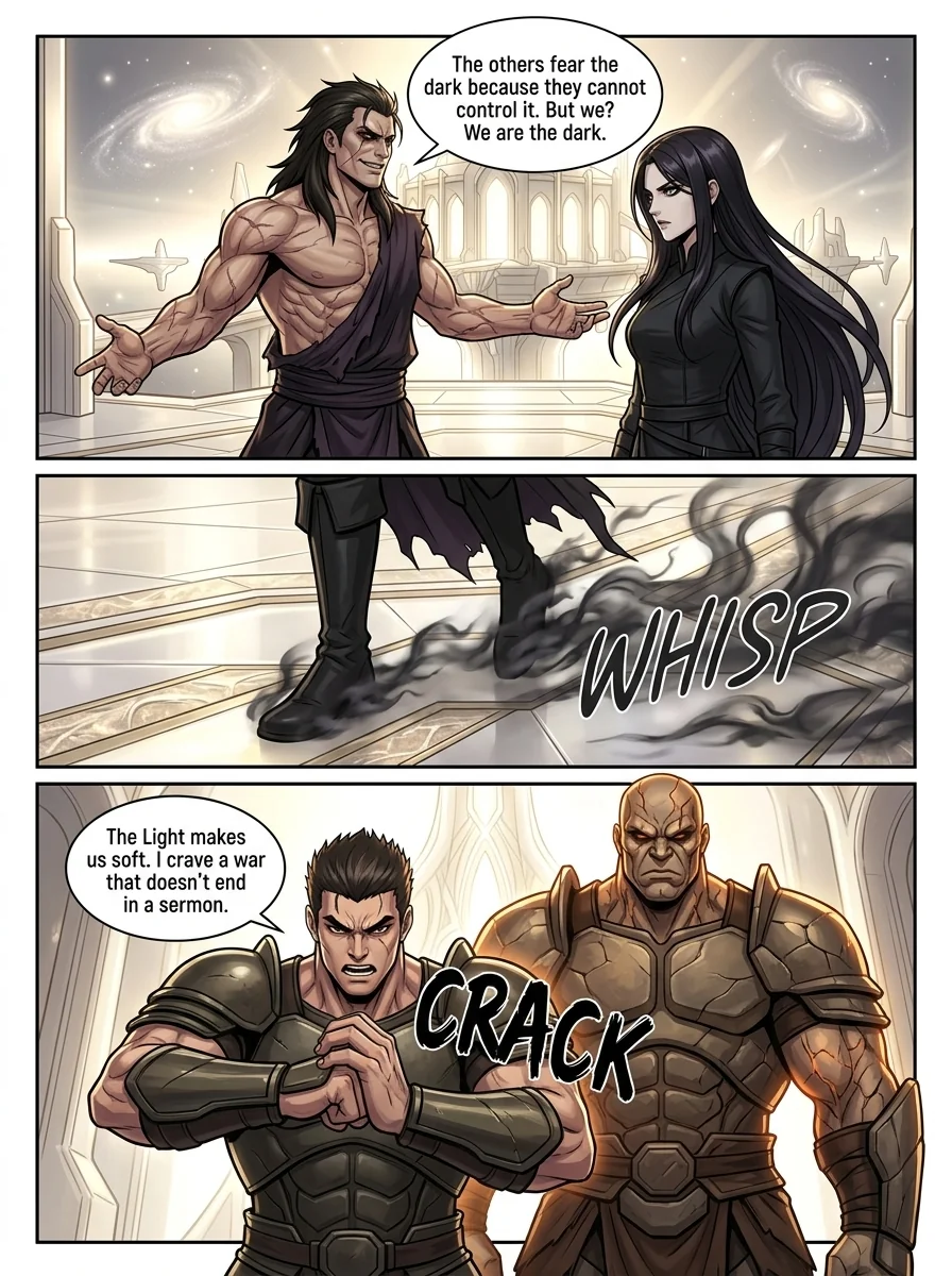 Elementum Chapter 1 Page 12 - AI Generated Manga