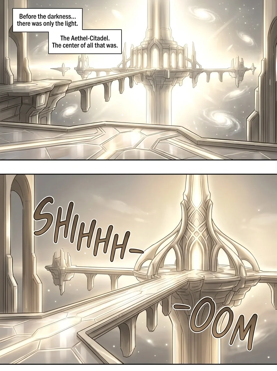 Elementum Chapter 1 Page 1 - AI Generated Manga