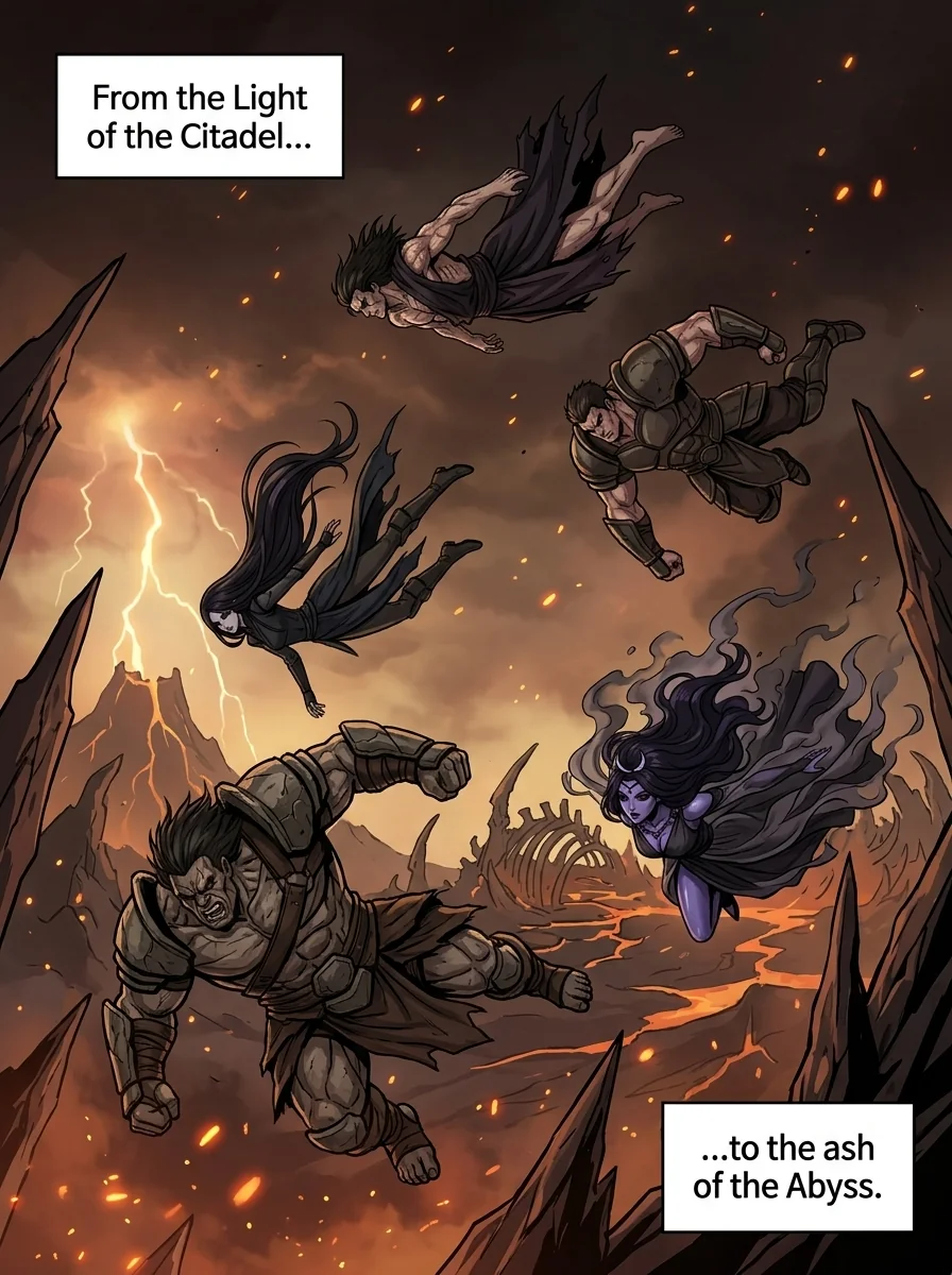 Elementum Chapter 1 Page 30 - AI Generated Manga