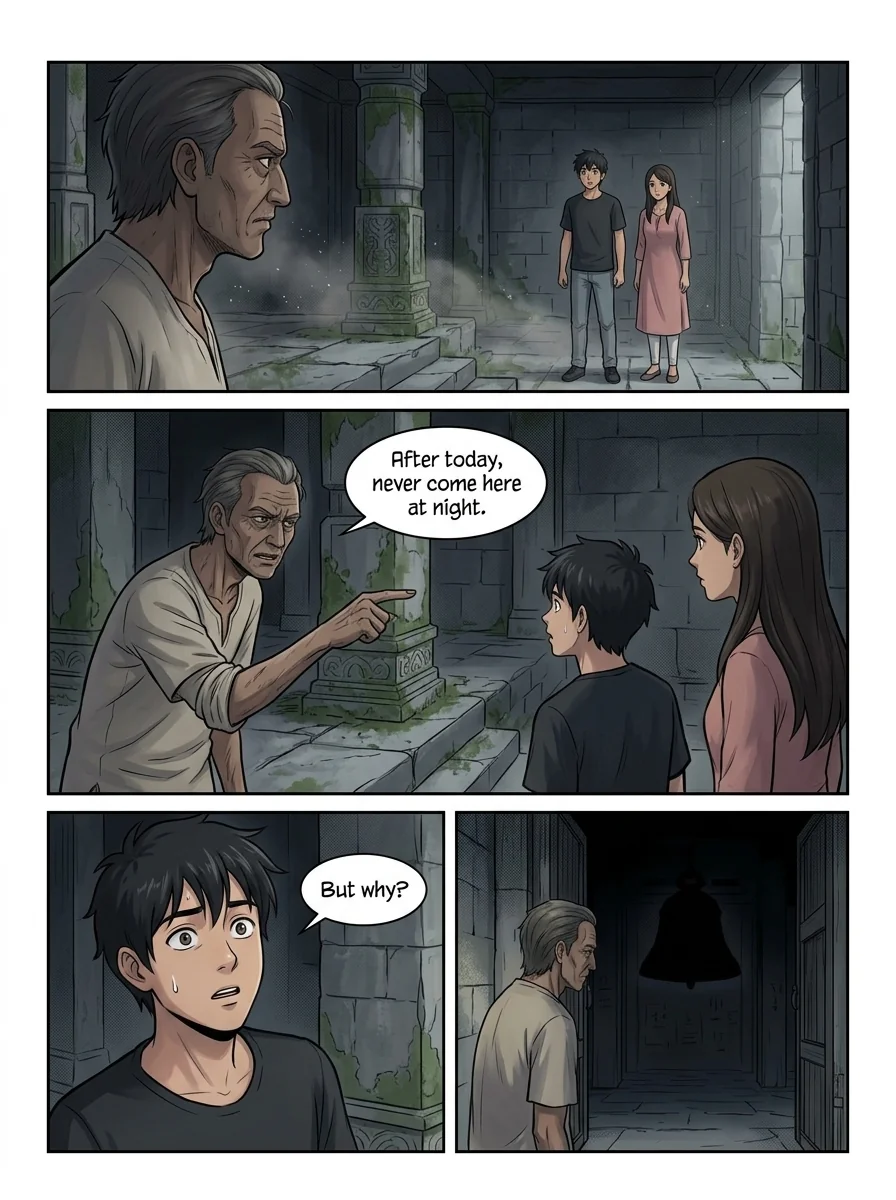 काली घंटी  Chapter 1 Page 10 - AI Generated Manga