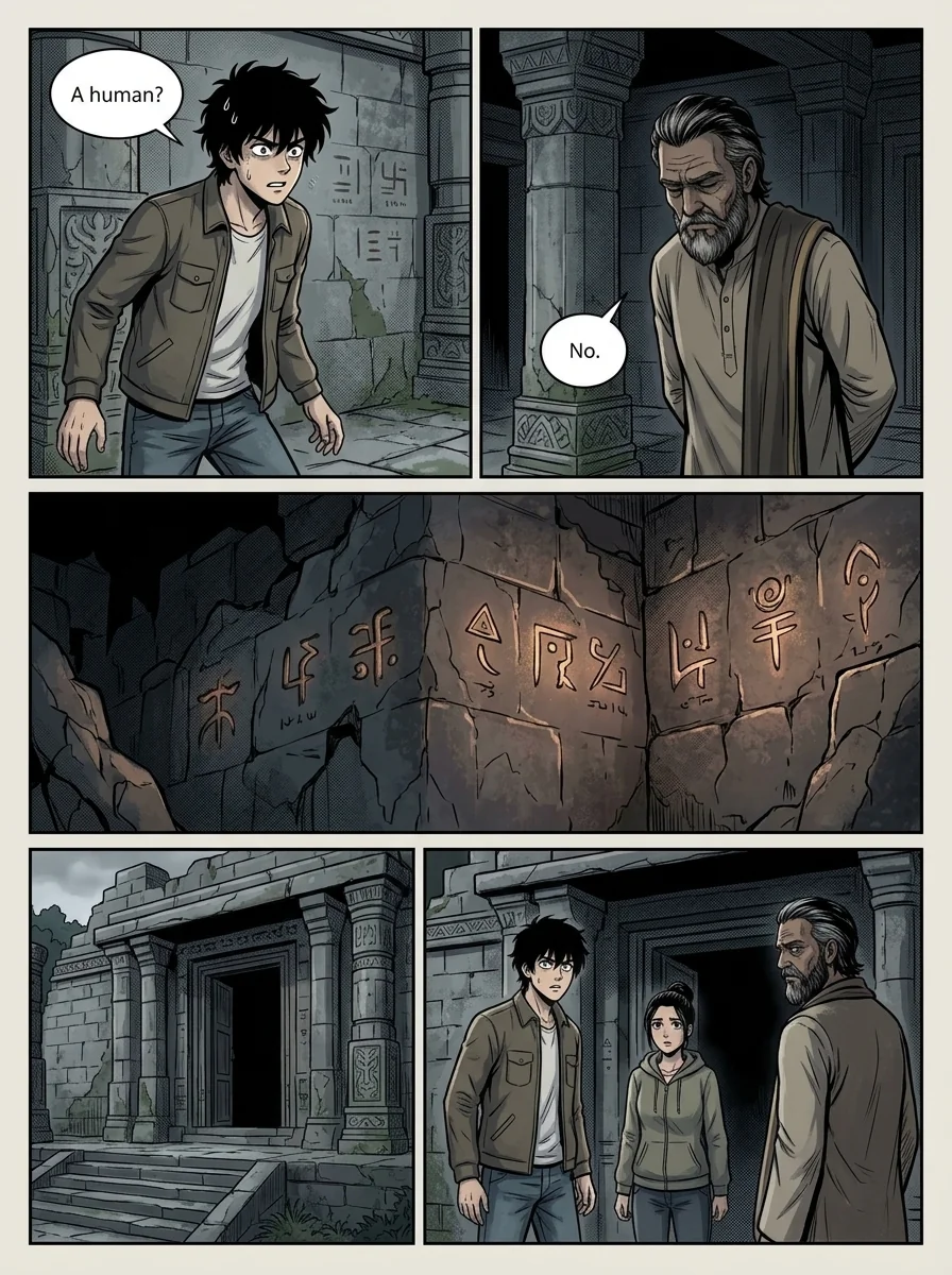 काली घंटी  Chapter 1 Page 17 - AI Generated Manga