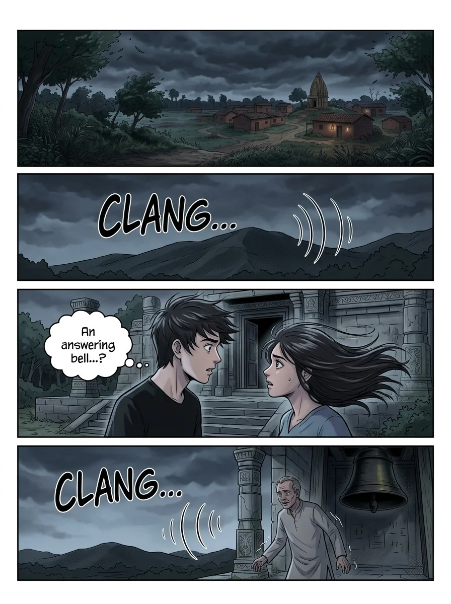 काली घंटी  Chapter 1 Page 19 - AI Generated Manga