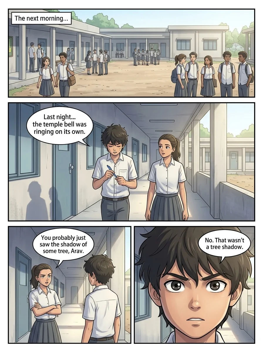 काली घंटी  Chapter 1 Page 5 - AI Generated Manga