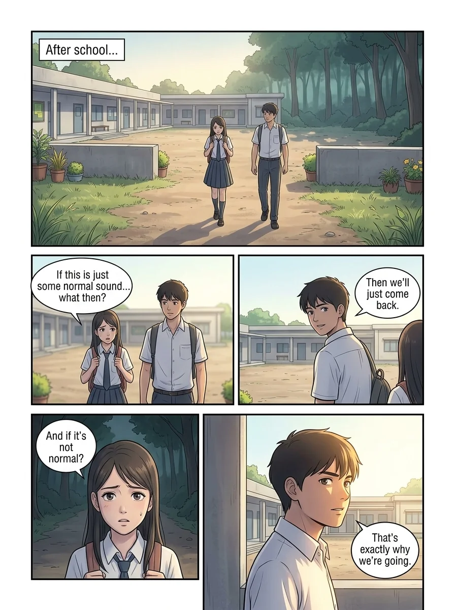 काली घंटी  Chapter 1 Page 7 - AI Generated Manga