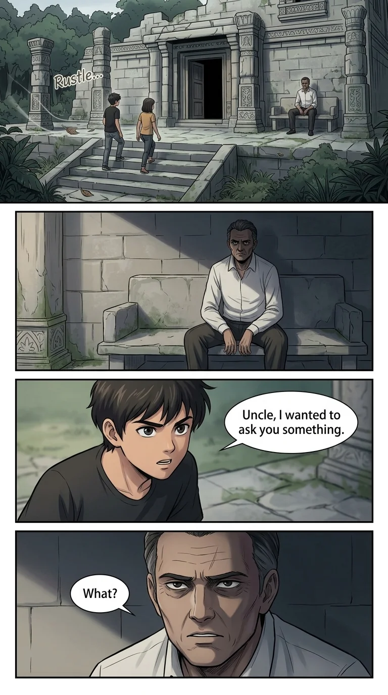 काली घंटी  Chapter 1 Page 8 - AI Generated Manga