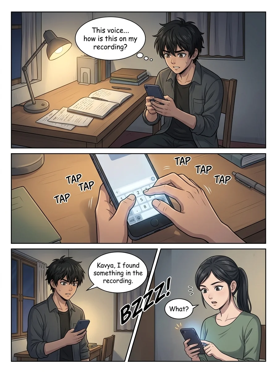काली घंटी  Chapter 2 Page 2 - AI Generated Manga