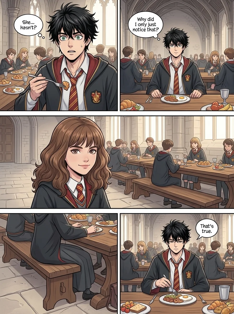 Draca Malfoid Chapter 4 Page 6 - AI Generated Manga