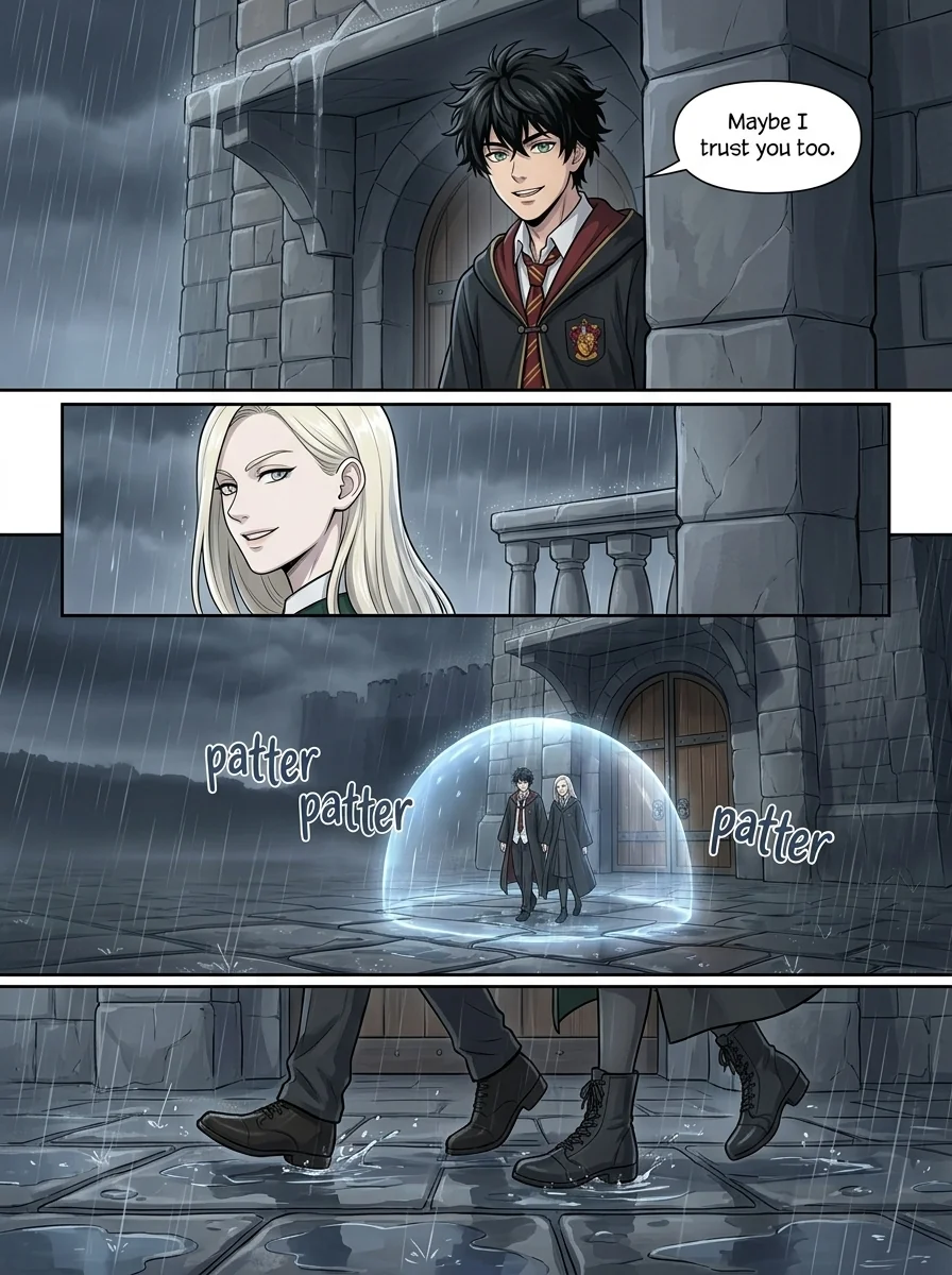 Draca Malfoid Chapter 5 Page 10 - AI Generated Manga