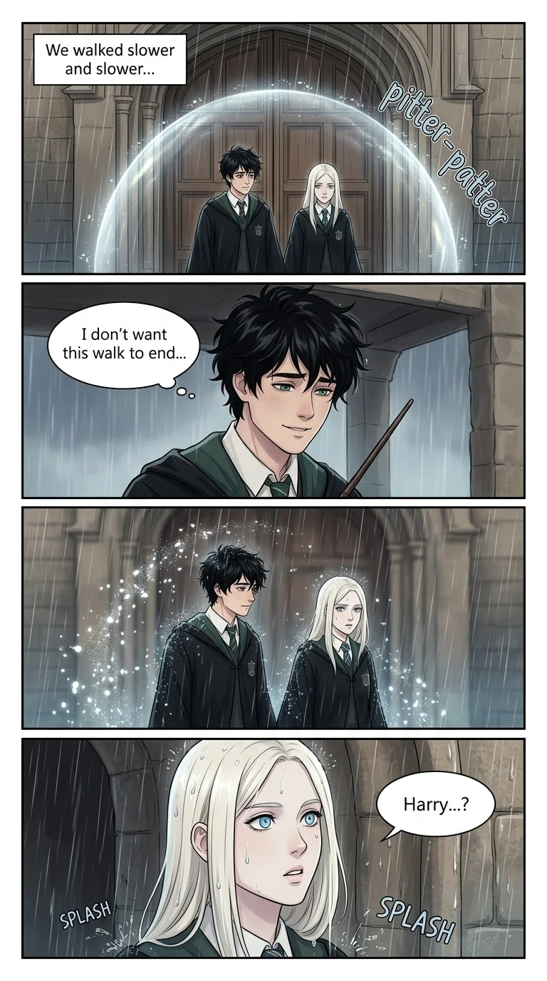 Draca Malfoid Chapter 5 Page 11 - AI Generated Manga