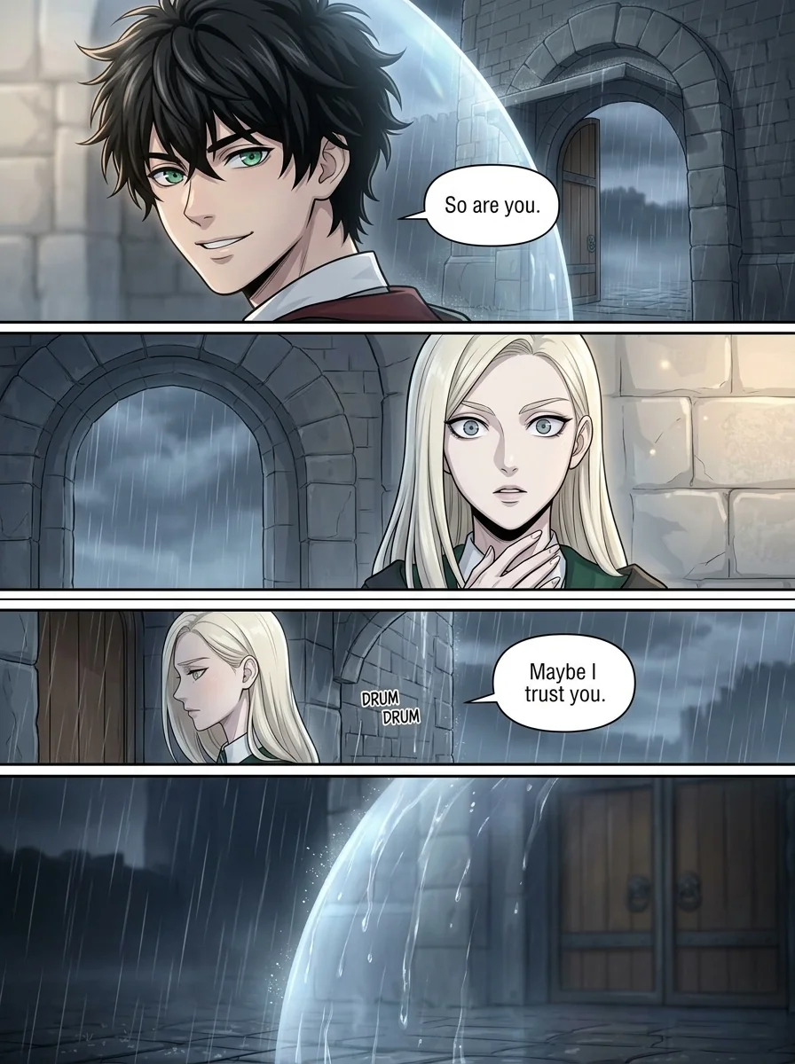 Draca Malfoid Chapter 5 Page 9 - AI Generated Manga