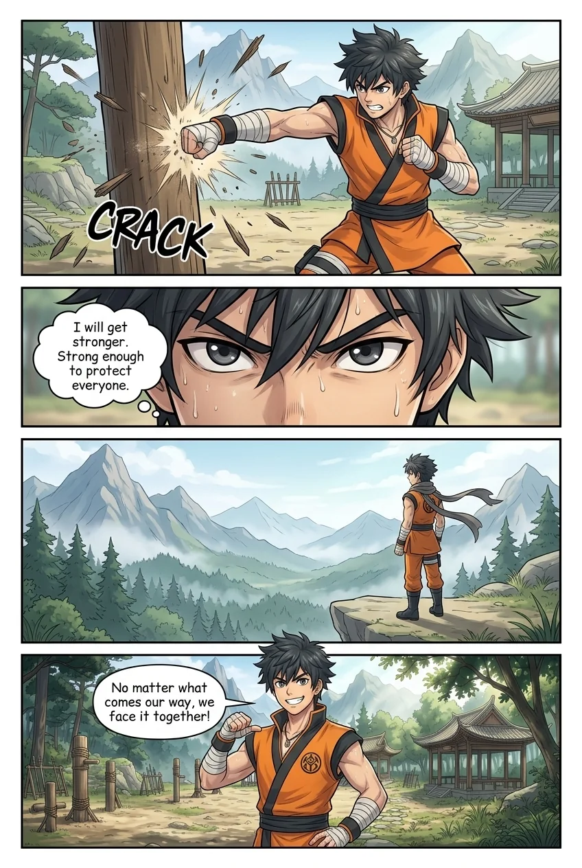 William: lost adventures Chapter 1 Page 3 - AI Generated Manga