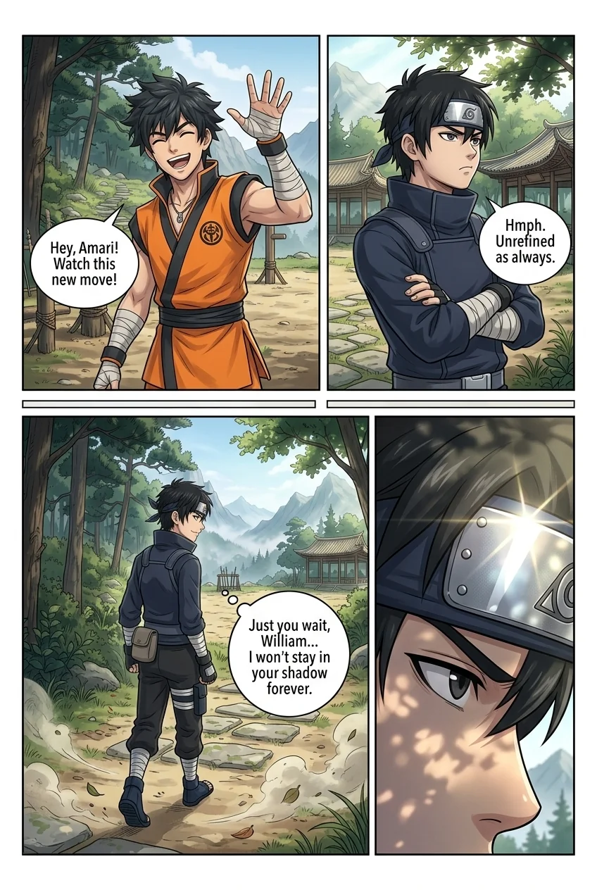 William: lost adventures Chapter 1 Page 6 - AI Generated Manga