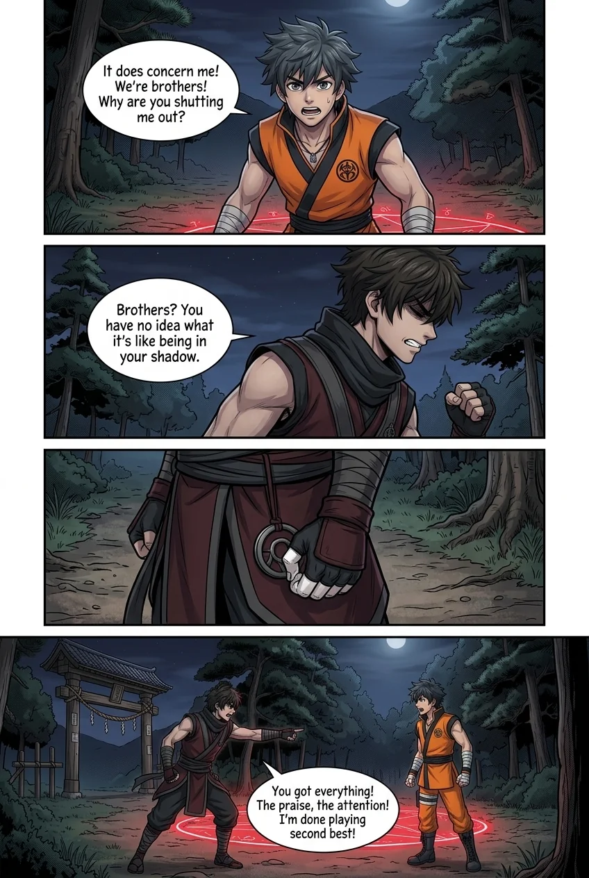 William: lost adventures Chapter 2 Page 4 - AI Generated Manga