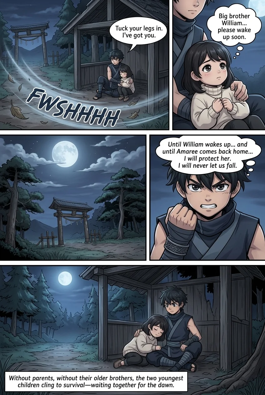William: lost adventures Chapter 3 Page 3 - AI Generated Manga
