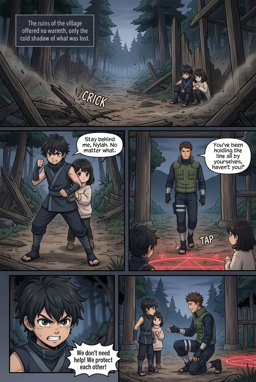 William: lost adventures Chapter 3 Page 4 - AI Generated Manga