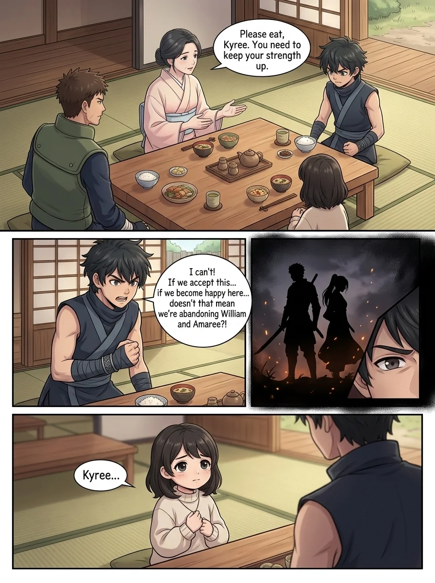 William: lost adventures Chapter 3 Page 6 - AI Generated Manga