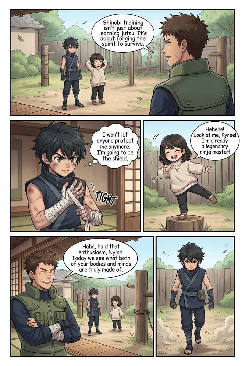 William: lost adventures Chapter 3 Page 8 - AI Generated Manga