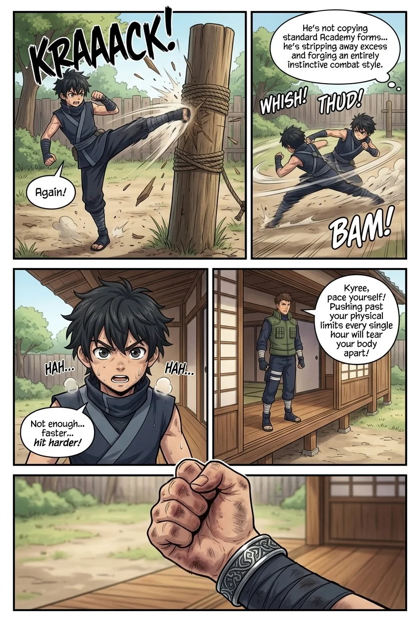 William: lost adventures Chapter 3 Page 9 - AI Generated Manga