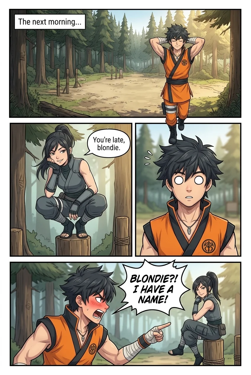 William: lost adventures Chapter 6 Page 18 - AI Generated Manga