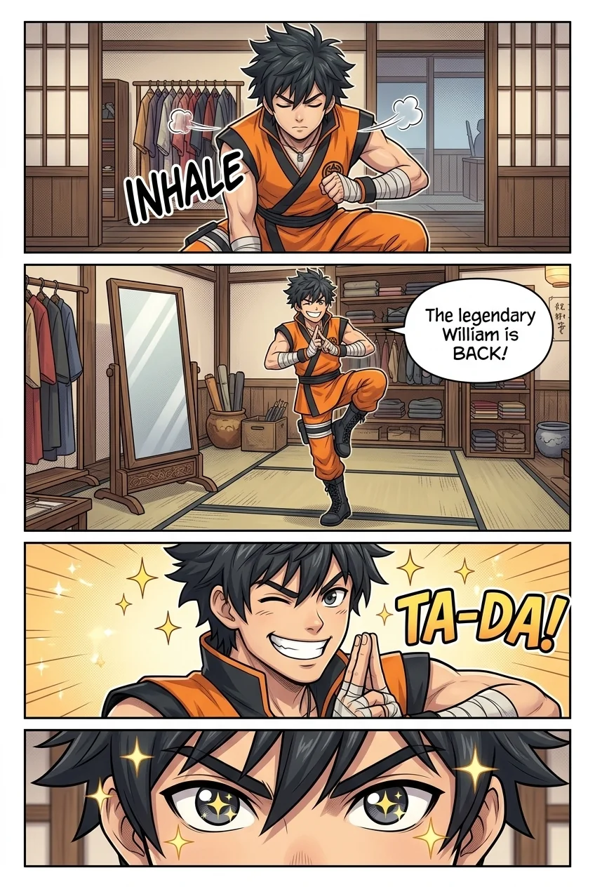 William: lost adventures Chapter 6 Page 6 - AI Generated Manga