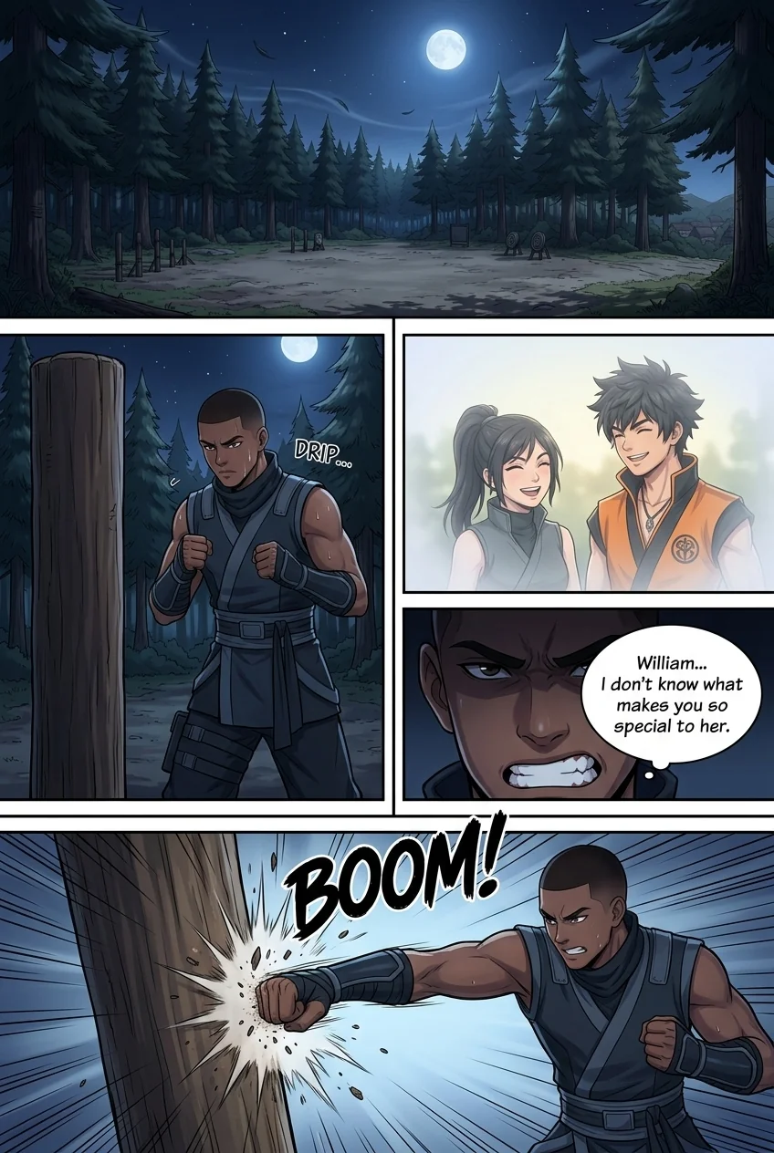 William: lost adventures Chapter 7 Page 17 - AI Generated Manga