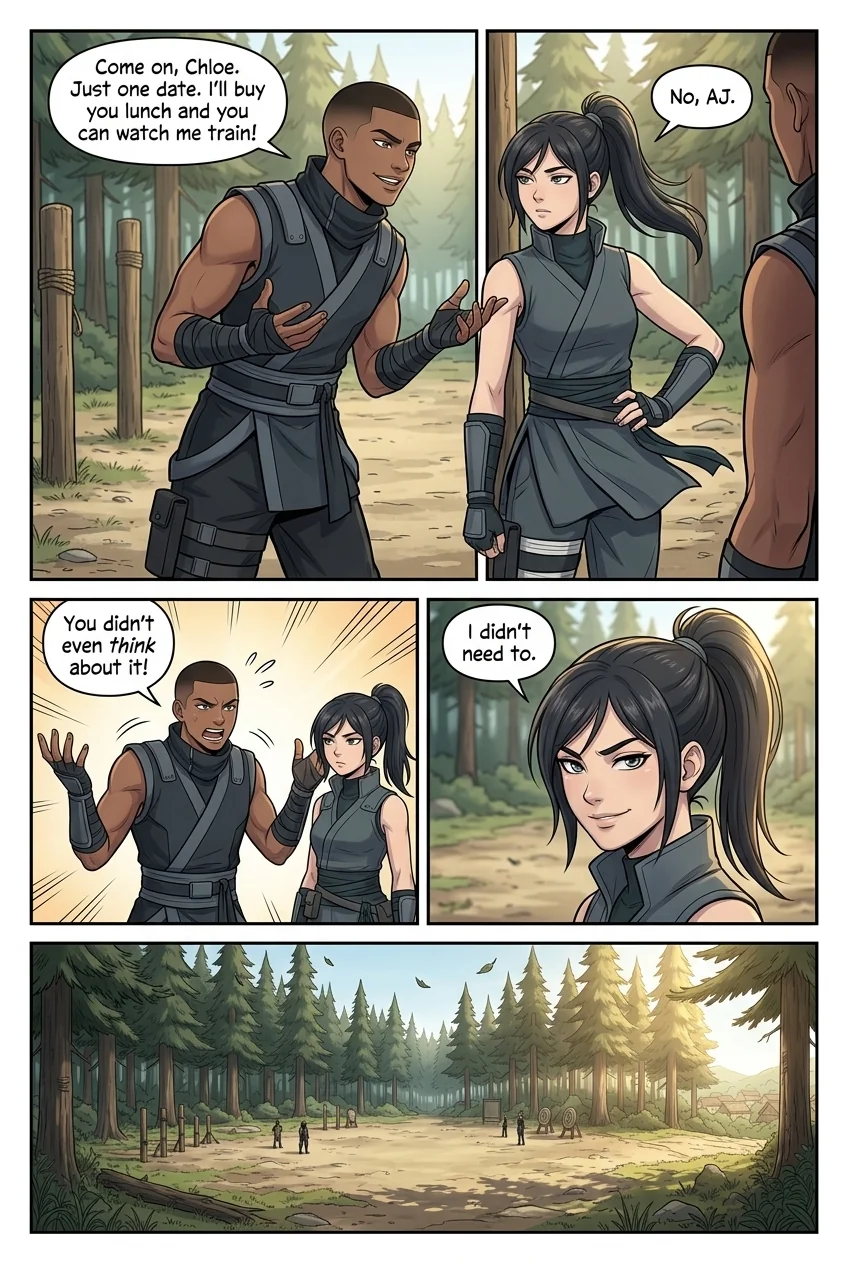 William: lost adventures Chapter 7 Page 3 - AI Generated Manga