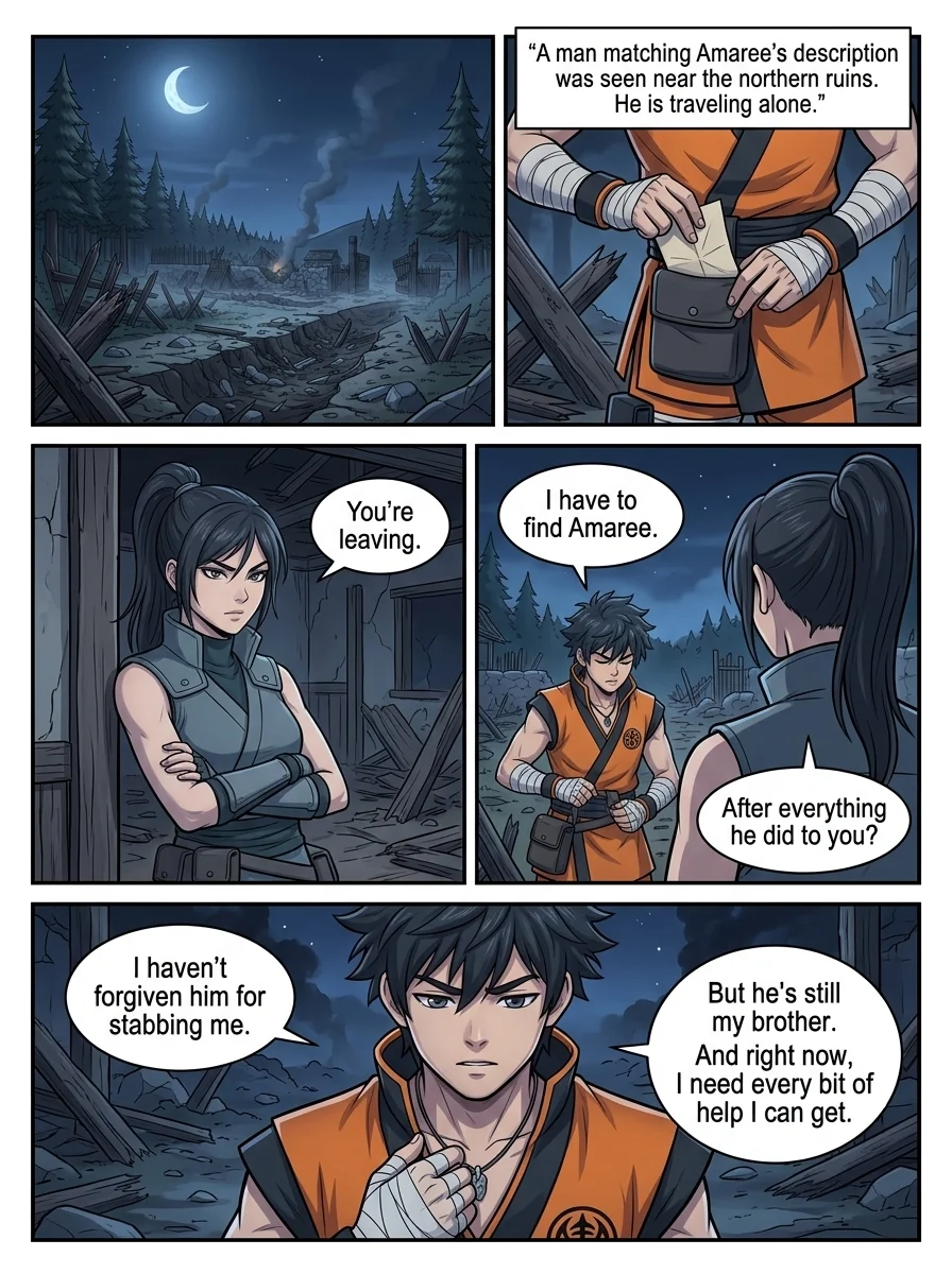William: lost adventures Chapter 8 Page 28 - AI Generated Manga