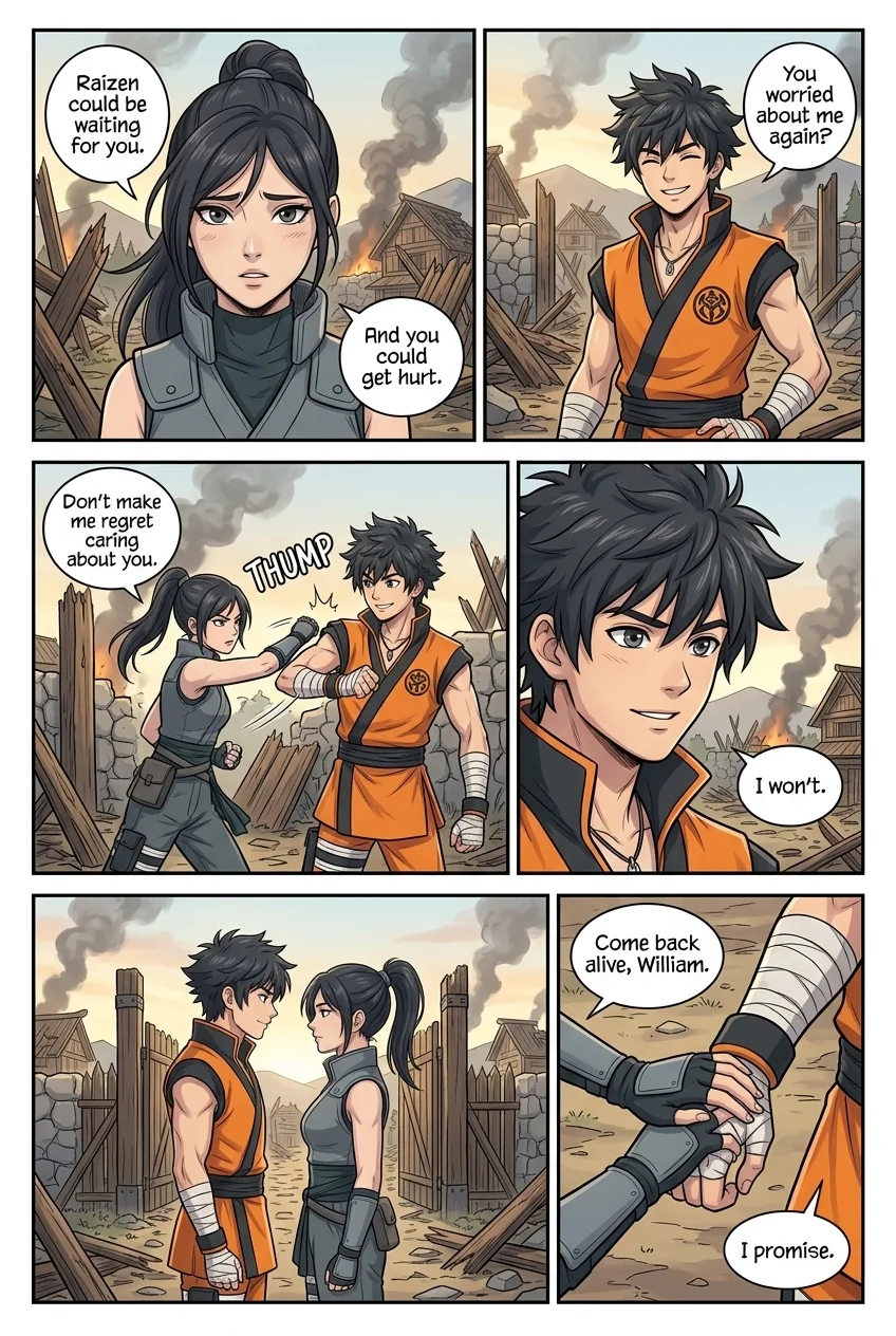 William: lost adventures Chapter 8 Page 29 - AI Generated Manga