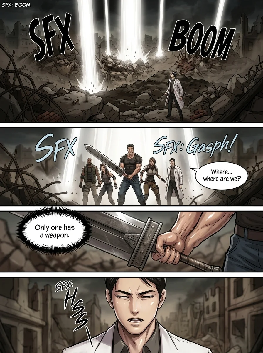 Foolish play of the gods Chapter 3 Page 4 - AI Generated Manga