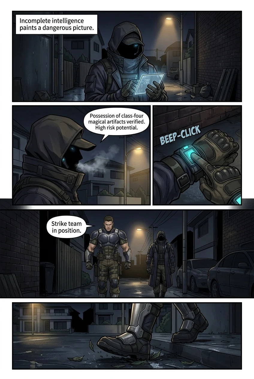 Voodo: Puppet master Chapter 1 Page 5 - AI Generated Manga