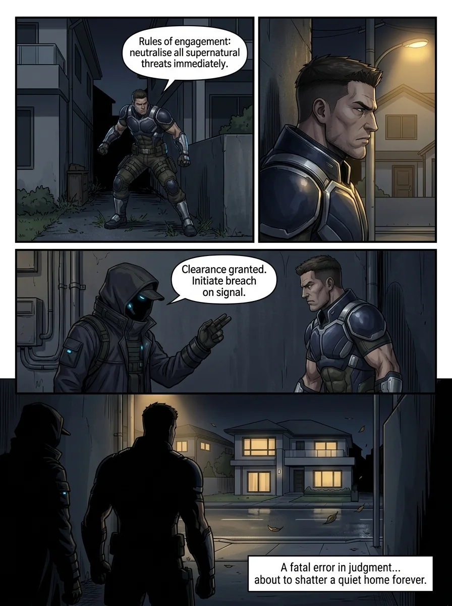 Voodo: Puppet master Chapter 1 Page 6 - AI Generated Manga