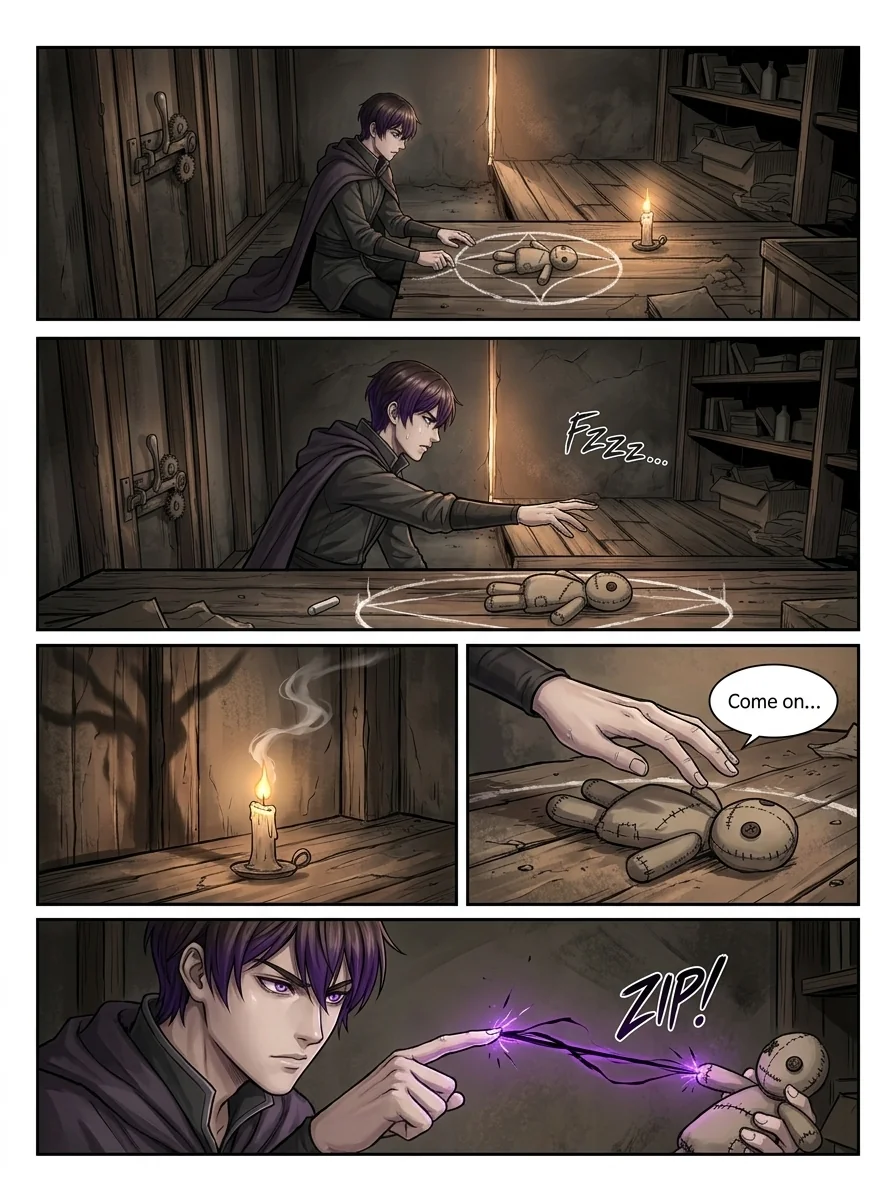 Voodo: Puppet master Chapter 3 Page 4 - AI Generated Manga
