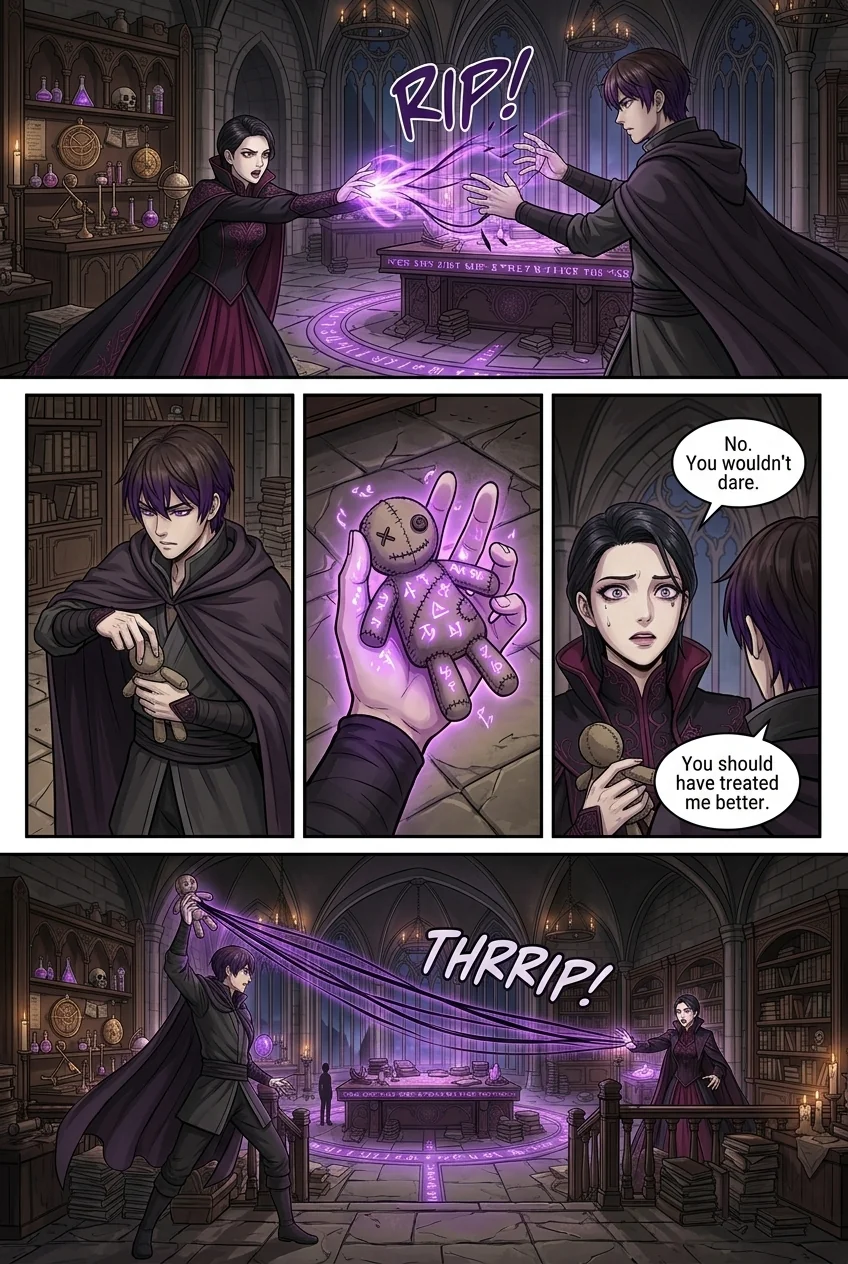 Voodo: Puppet master Chapter 5 Page 18 - AI Generated Manga