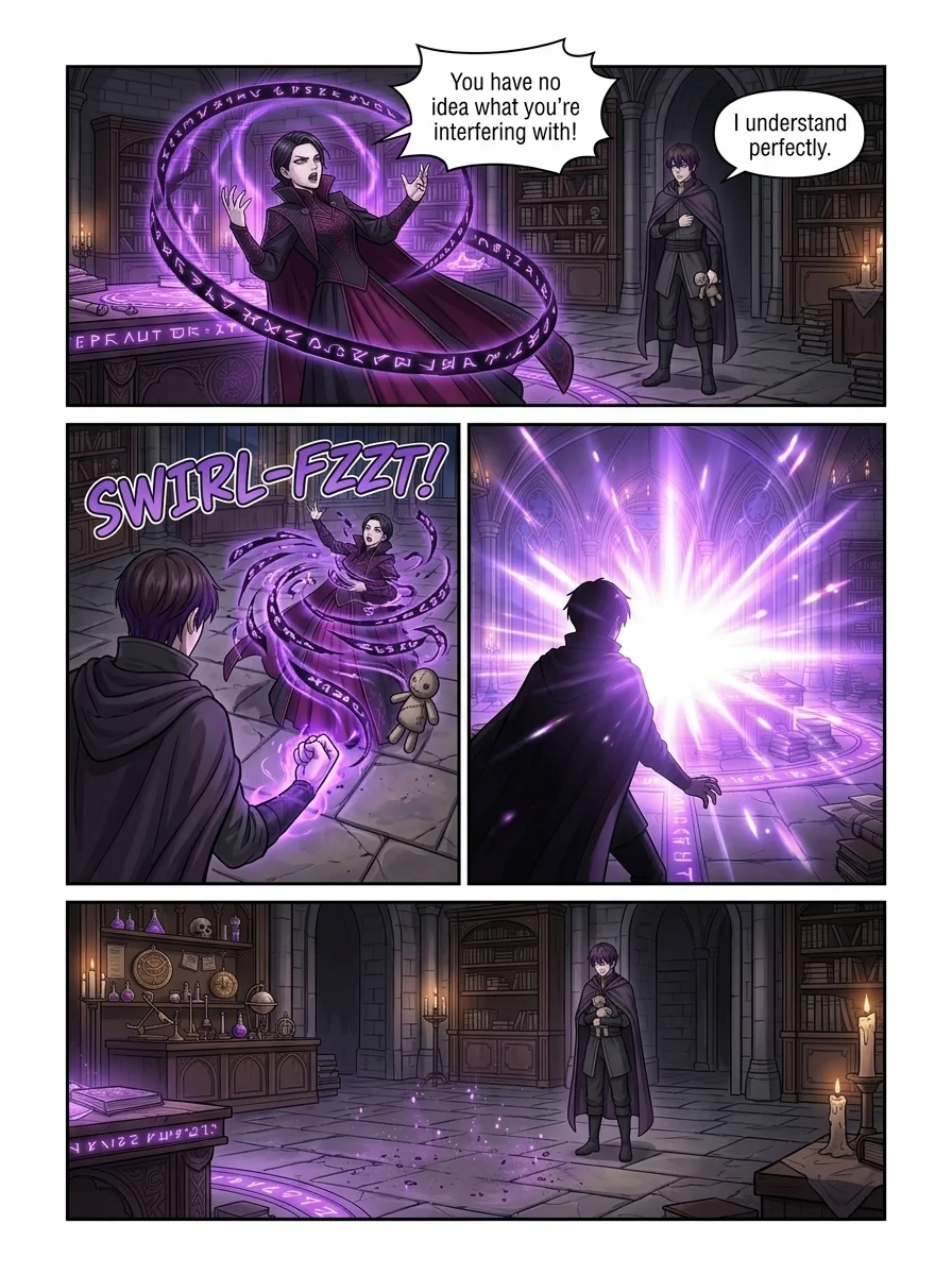 Voodo: Puppet master Chapter 5 Page 19 - AI Generated Manga