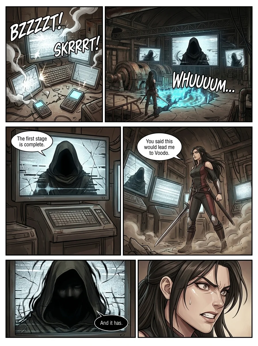 Voodo: Puppet master Chapter 7 Page 34 - AI Generated Manga